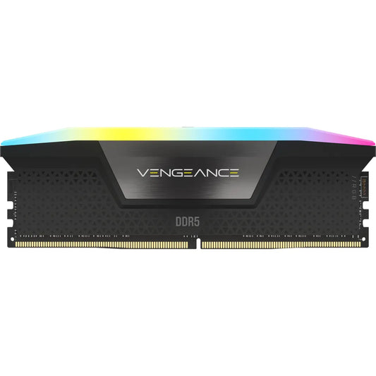 VENGEANCE® RGB 48GB (2x24GB) DDR5 DRAM 7000MHz C40 Memory Kit — Black