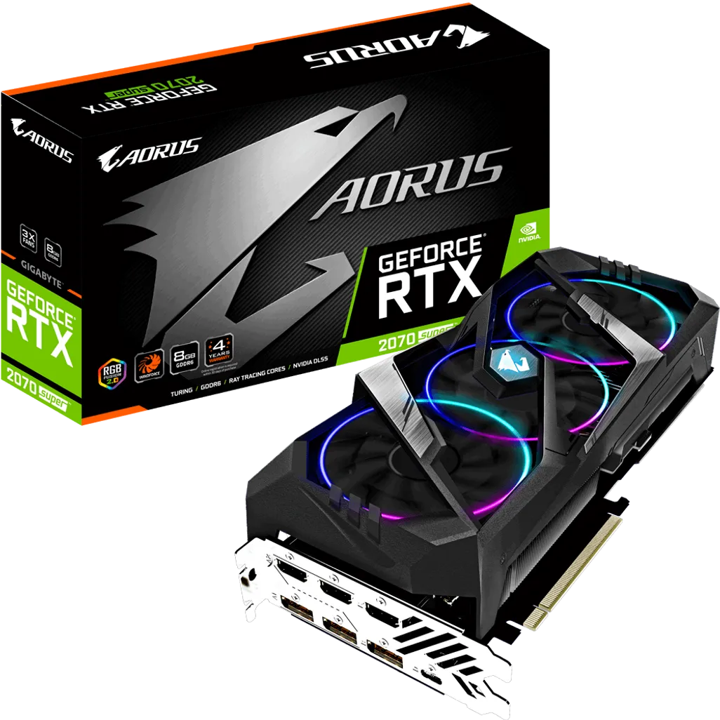 AORUS GeForce® RTX 2070 SUPER™ 8G (rev. 1.0/1.1)