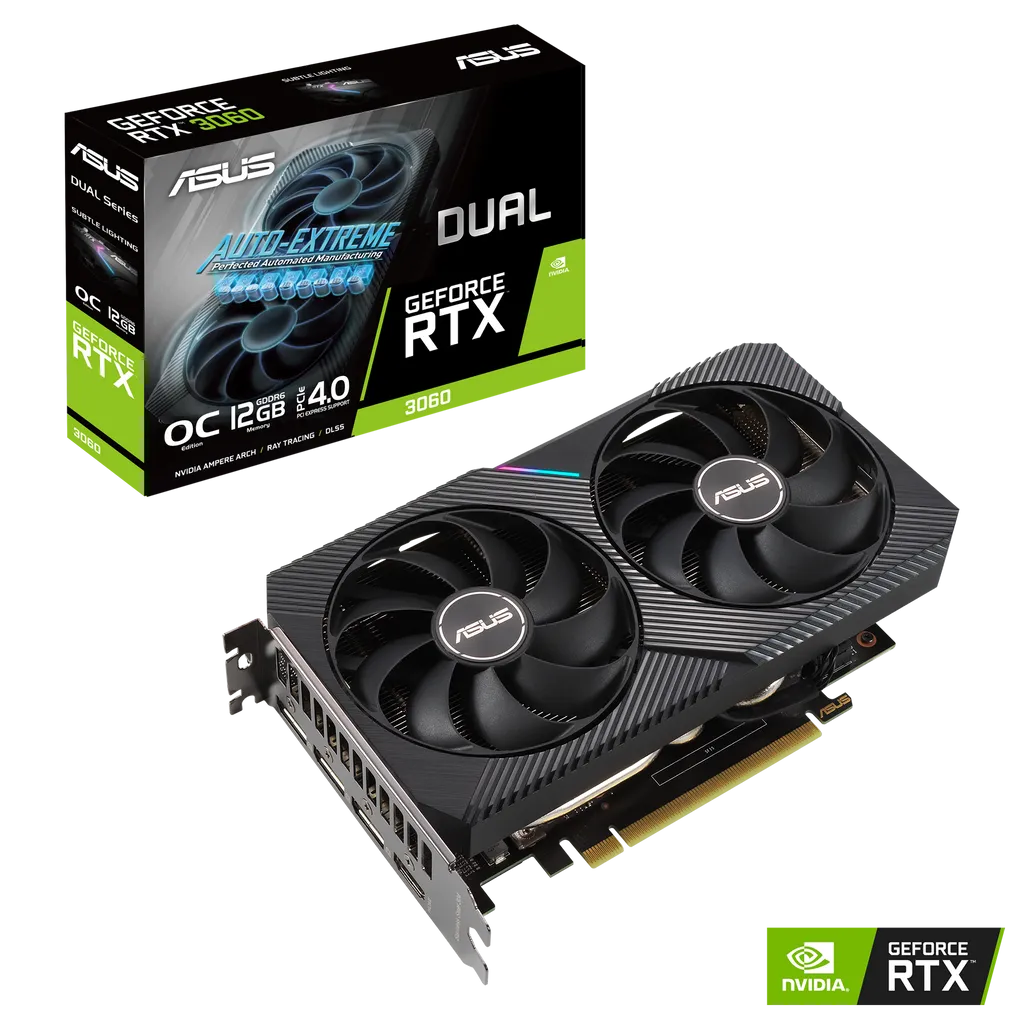 Asus Dual GeForce RTX 3060 V2 OC Edition