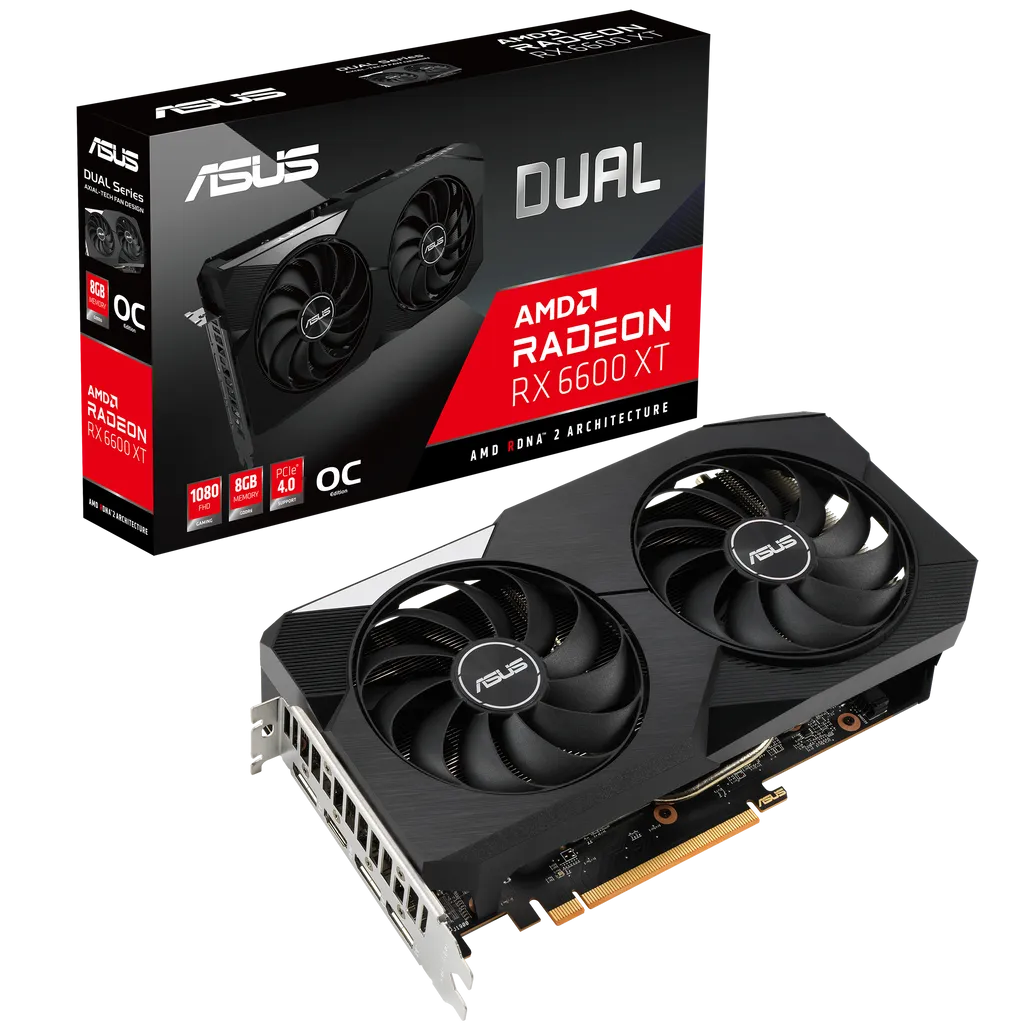 Dual Radeon™ RX 6600 XT OC Edition