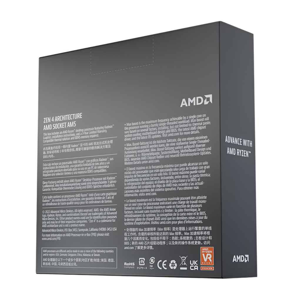 AMD AM5 RYZEN 7 7700X 4.5GHZ 8-C