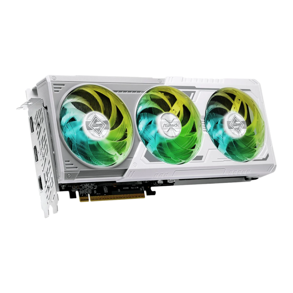 ASRock Radeon RX9060 XT Steel Legend 16G Graphics Card