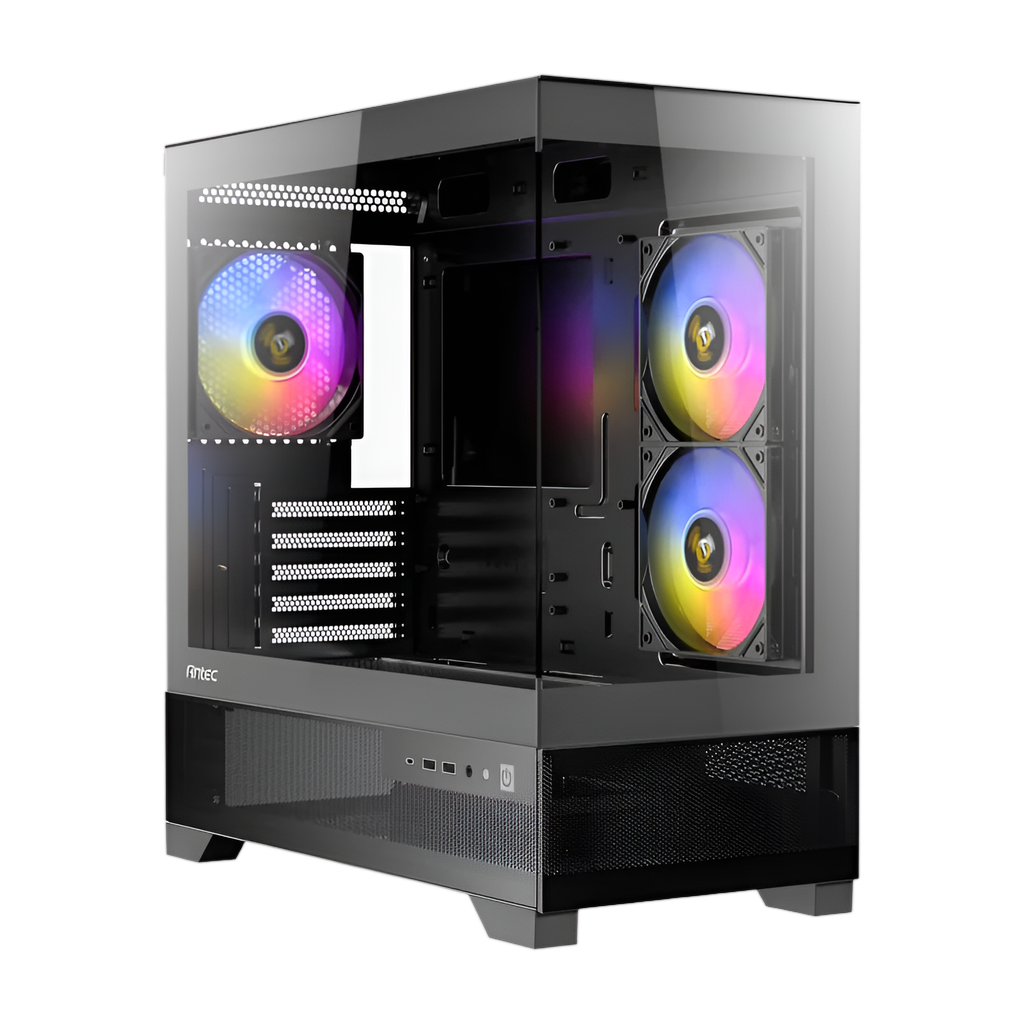 Antec CX500M Micro-ATX | ITX RGB Mini-Tower Gaming Chassis Type-C - Black