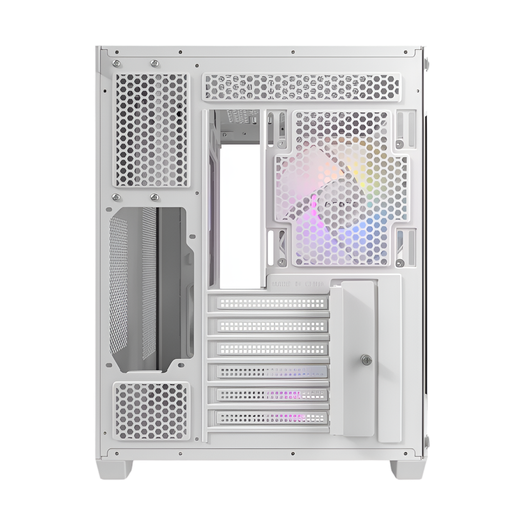 Antec CX800 Elite ATX | Micro-ATX | ITX RGB Mid-Tower Dual Chamber Gaming Chassis - White