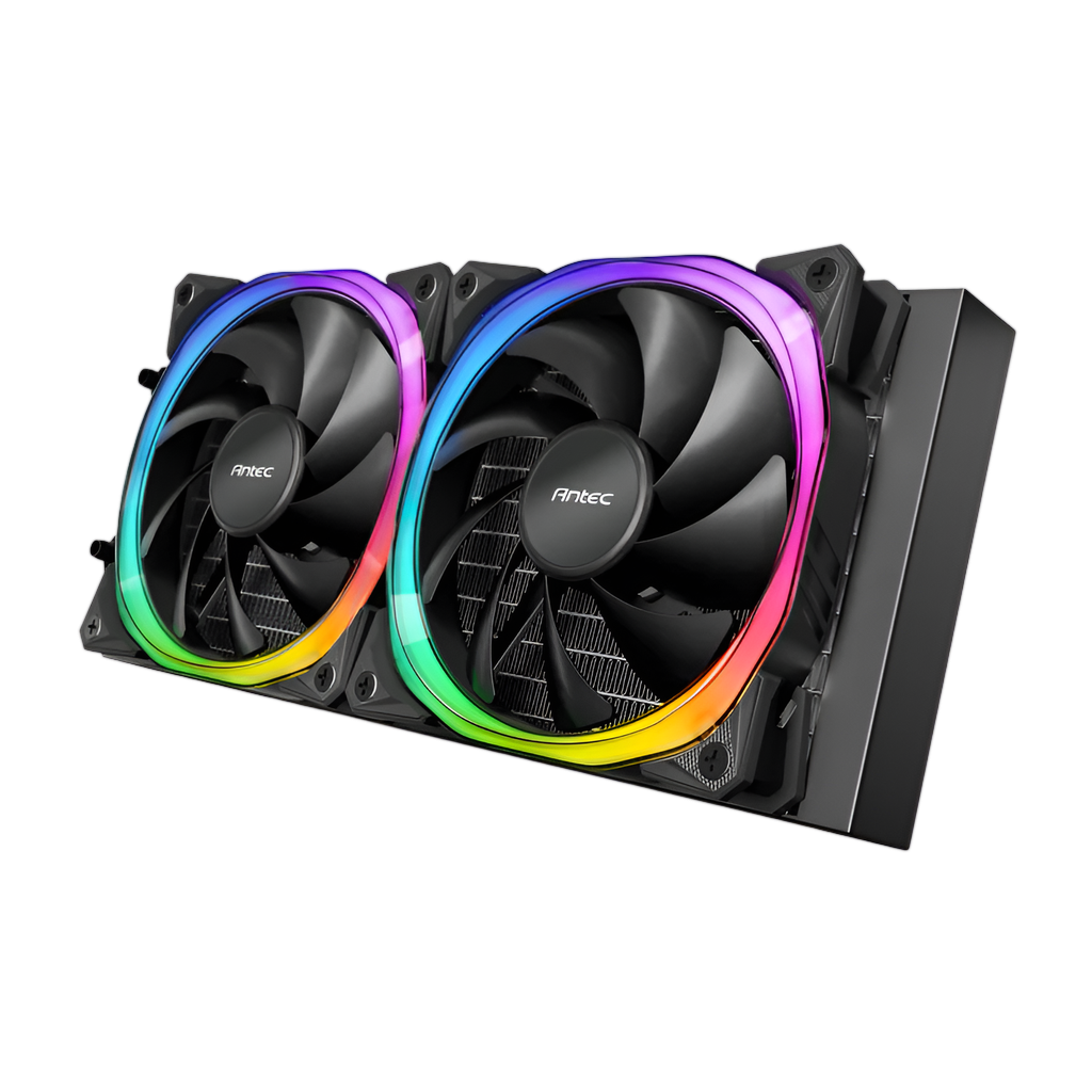 Antec Vortex 240 ARGB CPU Liquid Cooler Black