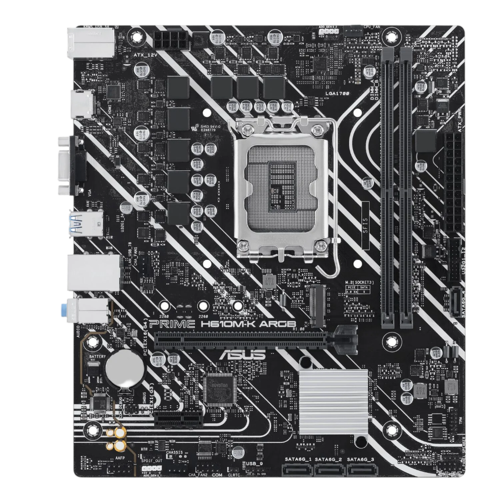Asus PRIME H610M-R DDR5 LGA1700 Micro-ATX Motherboard