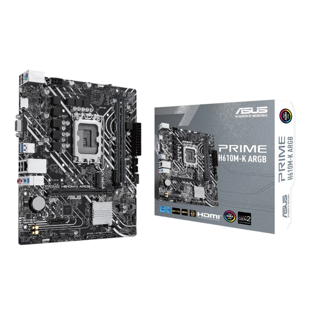 Asus PRIME H610M-R DDR5 LGA1700 Micro-ATX Motherboard