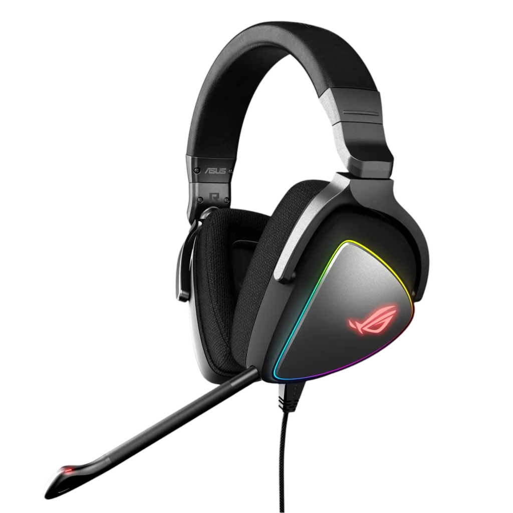 Asus ROG Delta RGB gaming headset, USB-C connector for PCs, consoles and mobile gaming