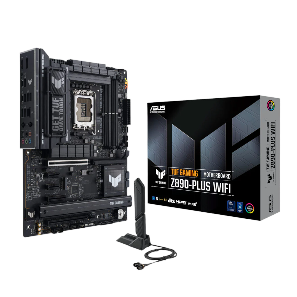 Asus TUF Gaming Z890-PLUS WIFI Intel LGA1851 ATX Gaming Motherboard