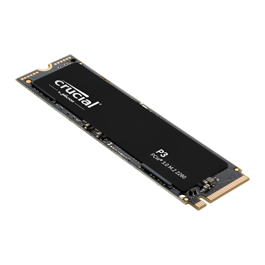 Crucial P3 500GB M.2 NVMe 3D NAND SSD