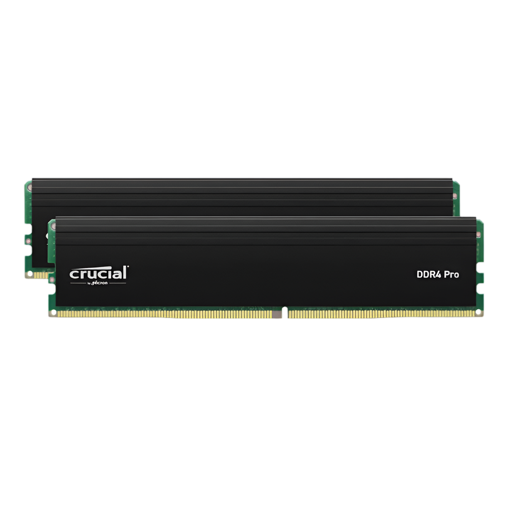 Crucial Pro 64GB Kit 3200MHz DDR4 Desktop Memory