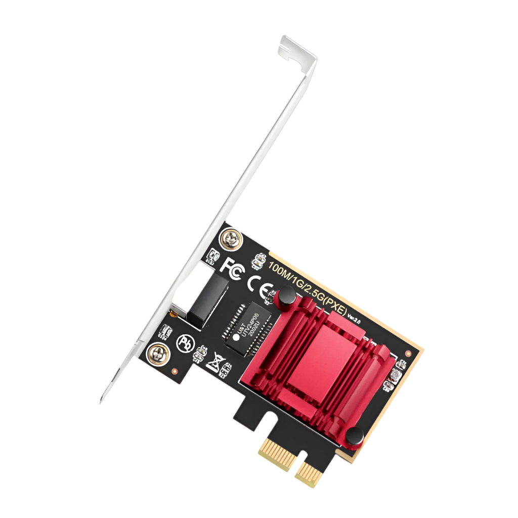 Cudy 2.5Gbps PCI-E Ethernet Adapter