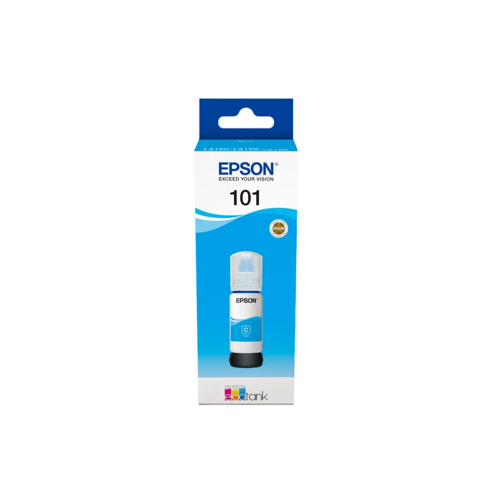 Epson 101 Ecotank Cyan Ink Bottle (70ml)