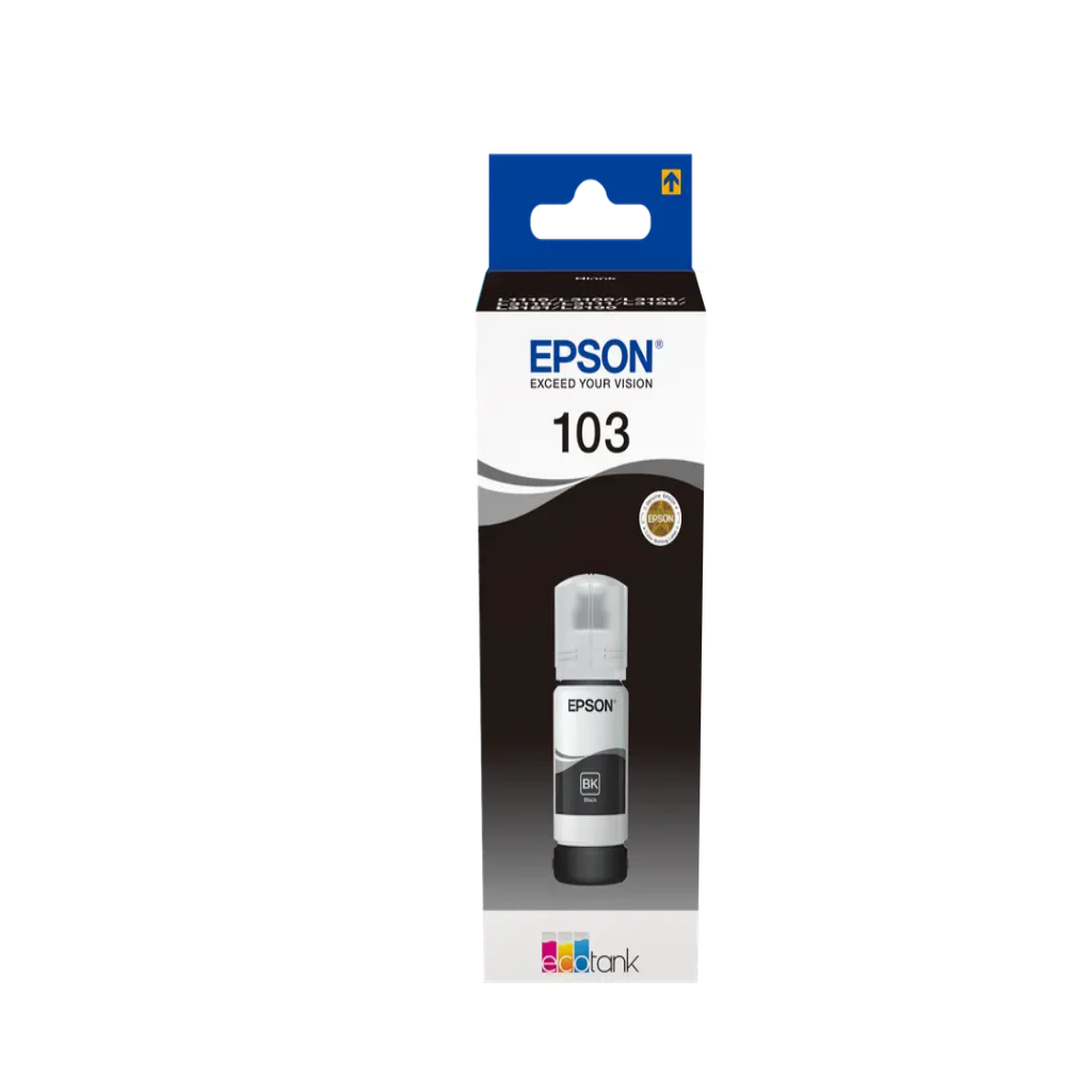 Epson 103 Eco Tank Black Ink Bottle (65 Ml)