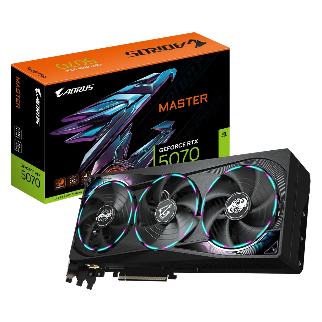 AORUS GeForce RTX™ 5070 MASTER 12G
