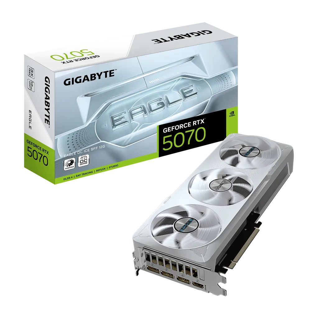 GeForce RTX™ 5070 EAGLE OC ICE SFF 12G
