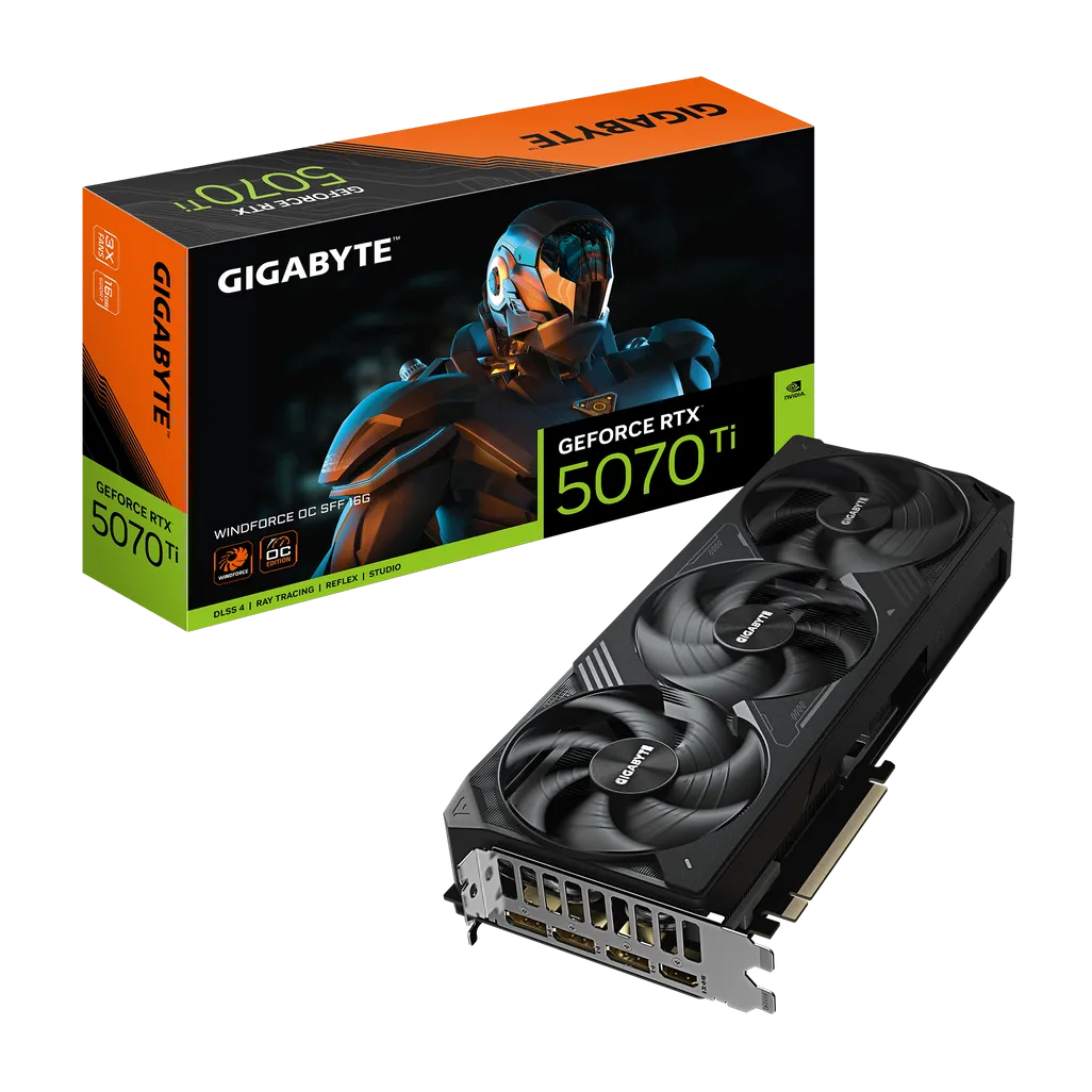 GeForce RTX™ 5070 Ti WINDFORCE OC SFF 16G
