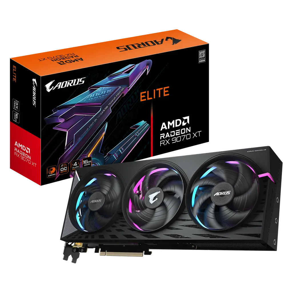 AORUS Radeon™ RX 9070 XT ELITE 16G