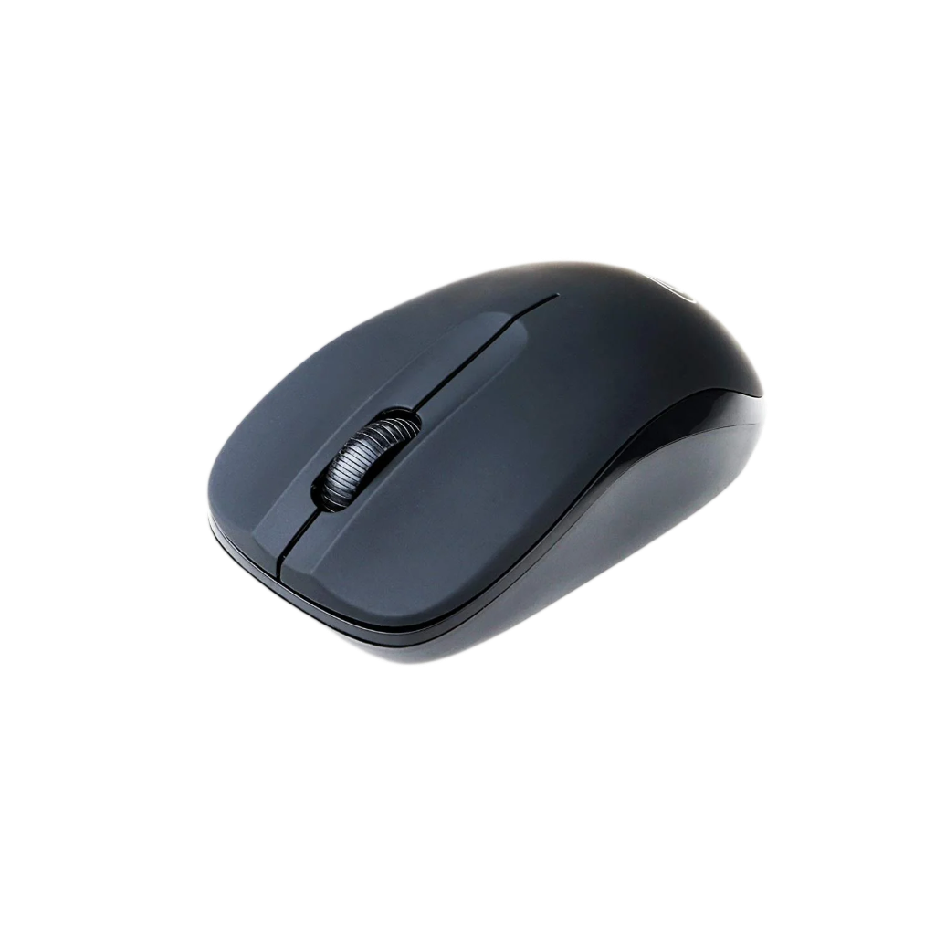 GoFreetech Wireless Basic 1600DPI Mouse - Black