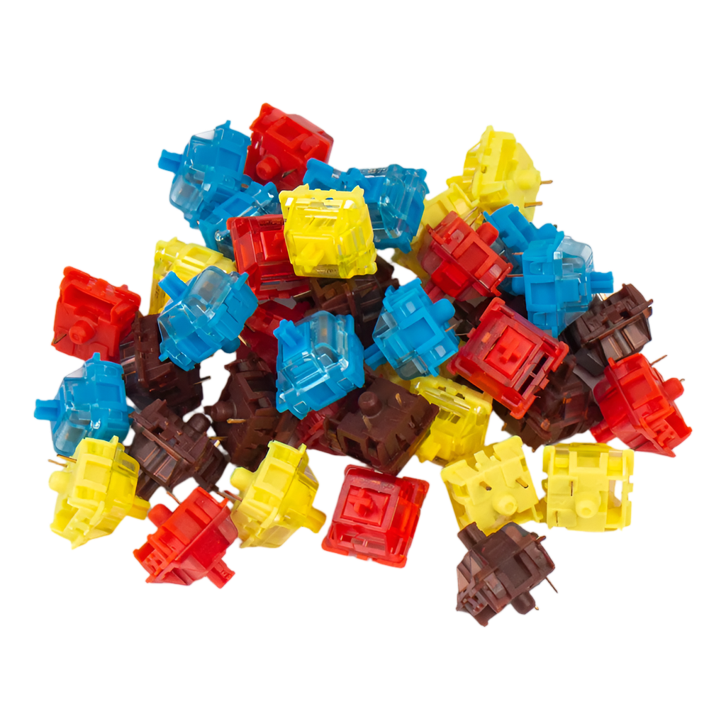 Keychron Brown Gateron Phantom Switches 110 pcs