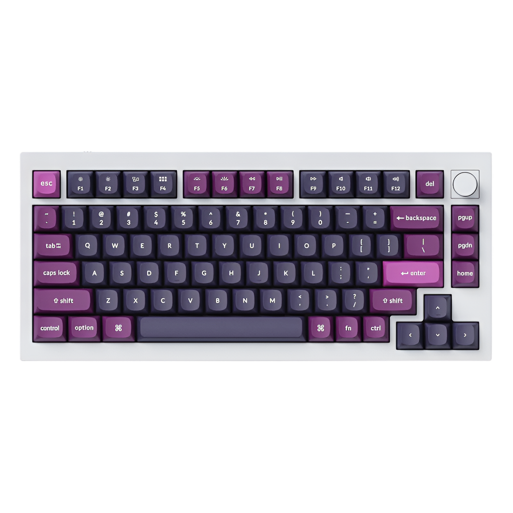 Keychron Double Shot OSA PBT Keycap Full Keycap Set - Purple