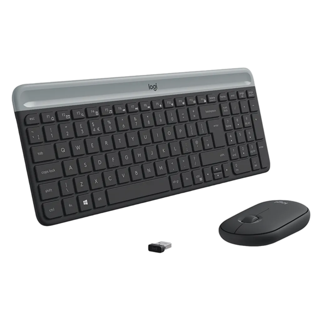 Logitech MK470 Slim Combo, Full-size (100%)