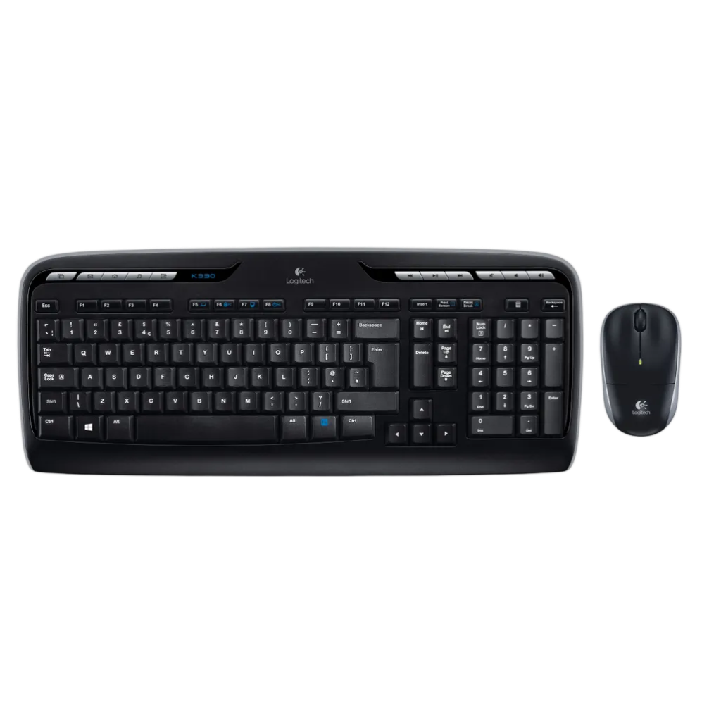 Logitech Wireless Combo MK330, Full-size (100%)