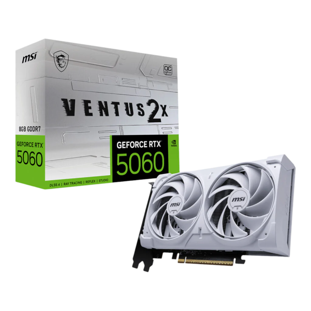 MSI GF RTX 5060 VENTUS 2X OC 8GB WH