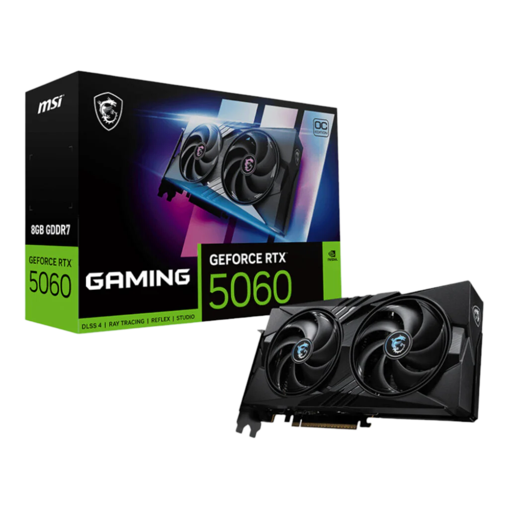 MSI GeForce RTX 5060 8GB GAMING OC Graphics Card