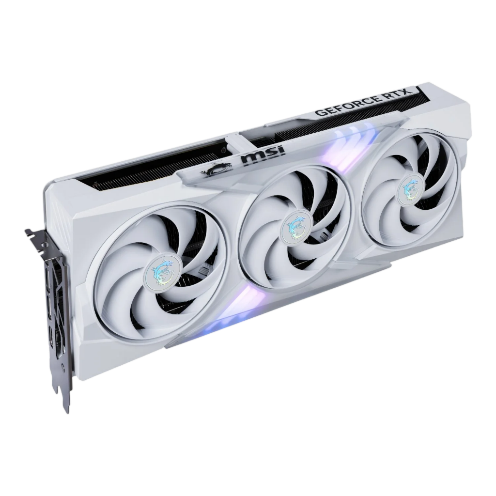 MSI GeForce RTX 5070 GAMING TRIO OC 12GB Graphics Card – White