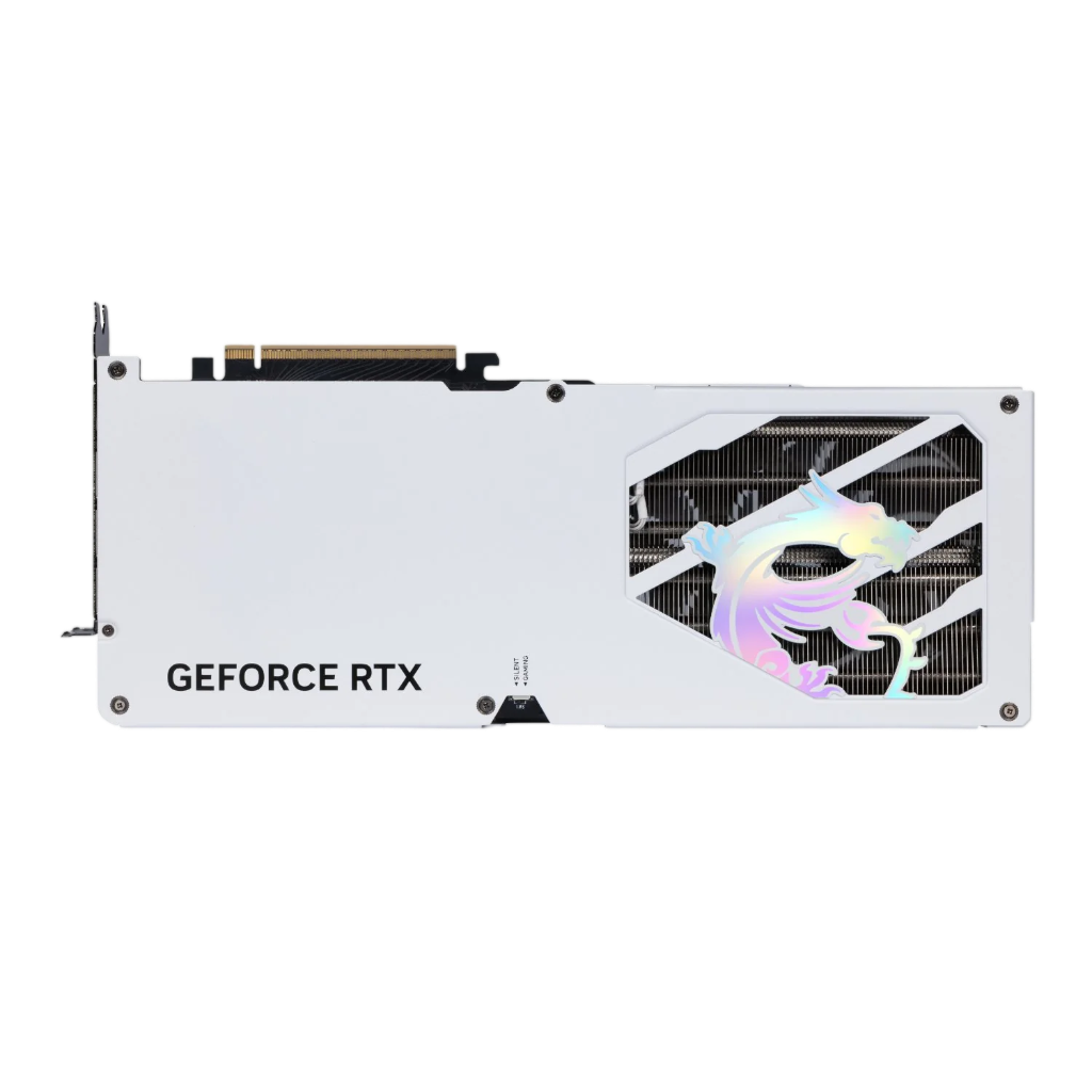 MSI GeForce RTX 5080 GAMING TRIO OC 16G Graphics Card - White