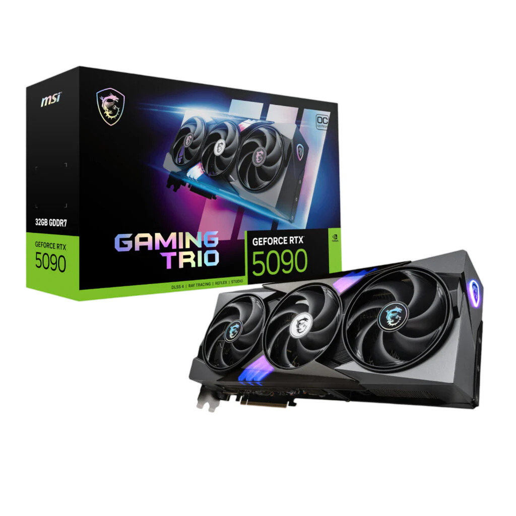 MSI GeForce RTX 5090 GAMING TRIO OC 32G Graphics Card