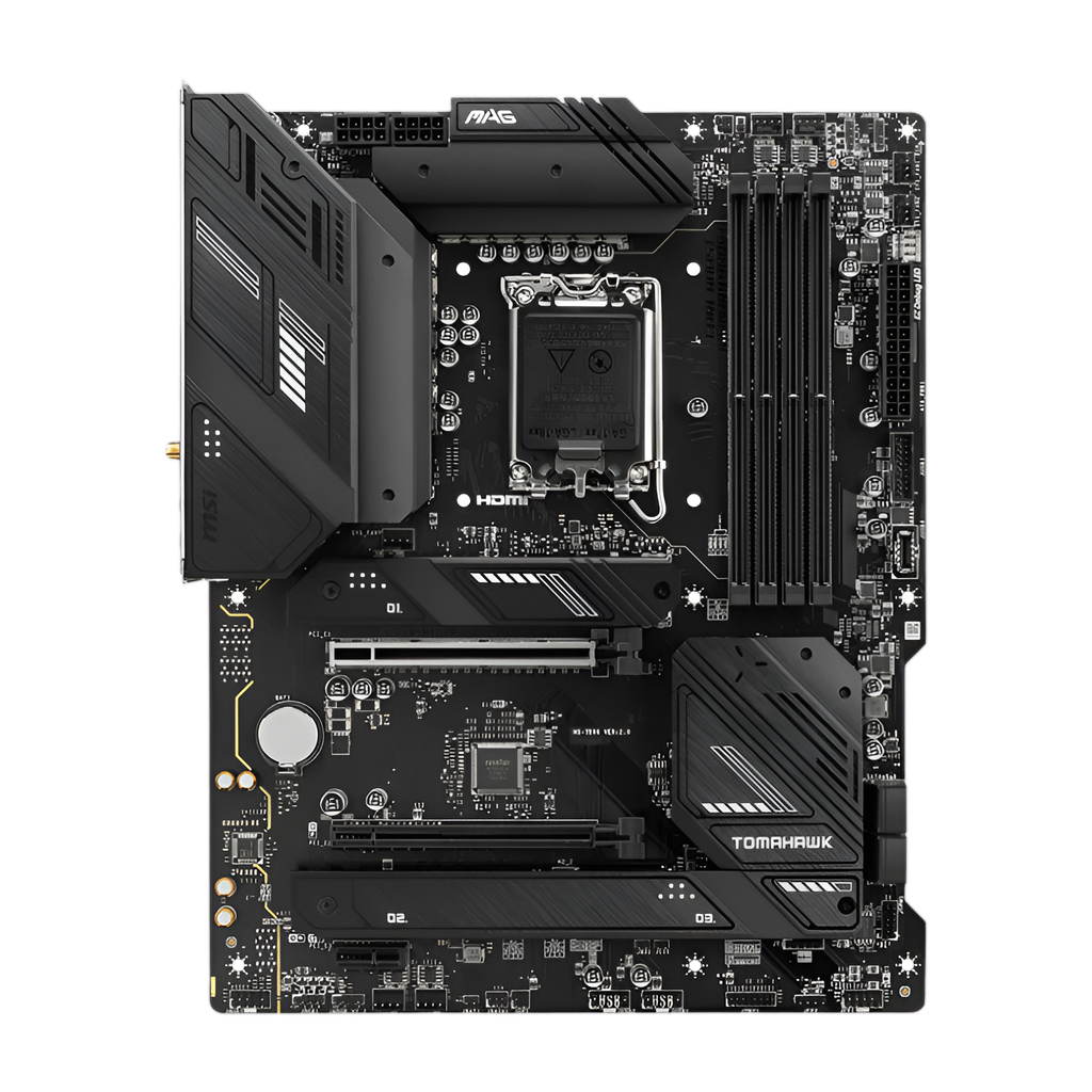 MSI MAG B760 TOMAHAWK WIFI DDR5 Intel LGA1700 ATX Gaming Motherboard