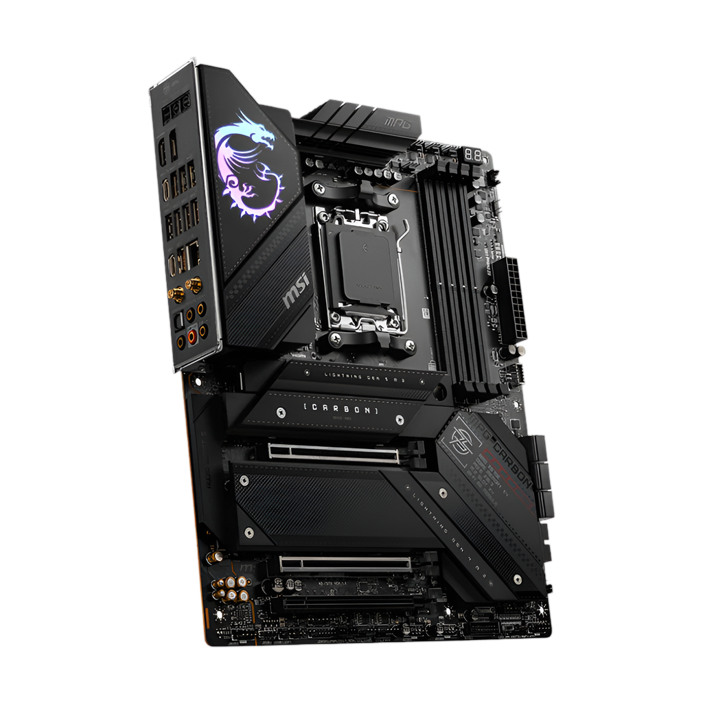 MSI MPG X670E CARBON WIFI AMD AM5 ATX Gaming Motherboard