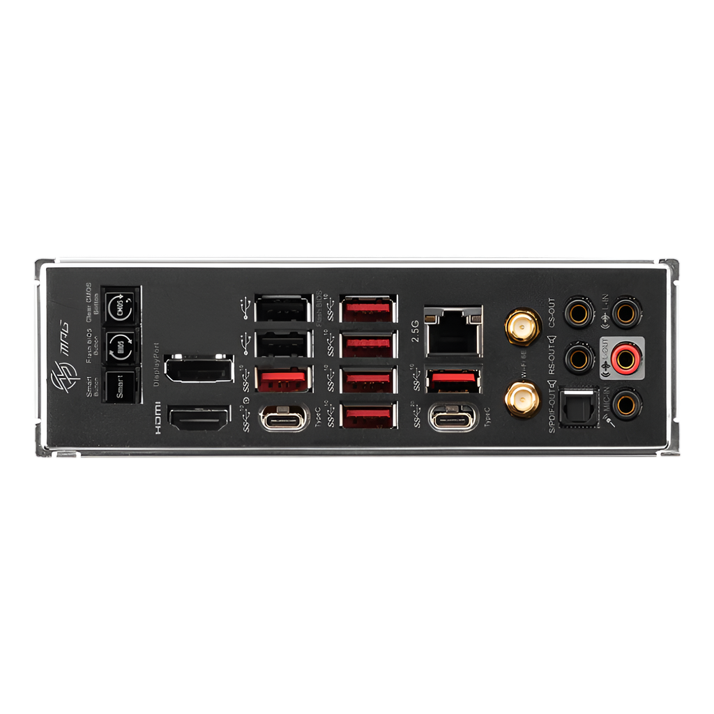 MSI MPG X670E CARBON WIFI AMD AM5 ATX Gaming Motherboard