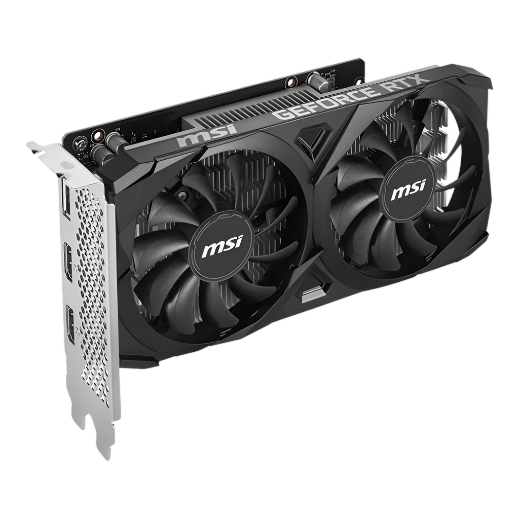 MSI Nvidia GeForce RTX 3050 Ventus 2X 6G OC GDDR6 96-BIT Graphics Card