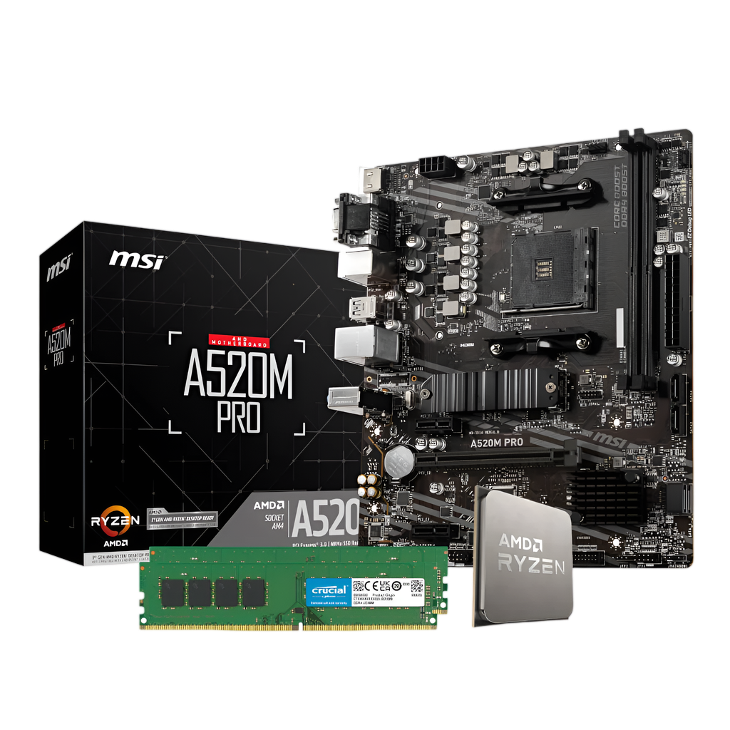 PCBuilder AMD Ryzen 5 PRO 4650G LEVEL UP Core Upgrade Kit