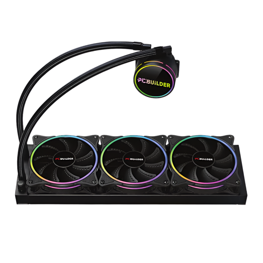 PCBuilder Hydro Chill 360MM AIO Liquid CPU Cooler ARGB