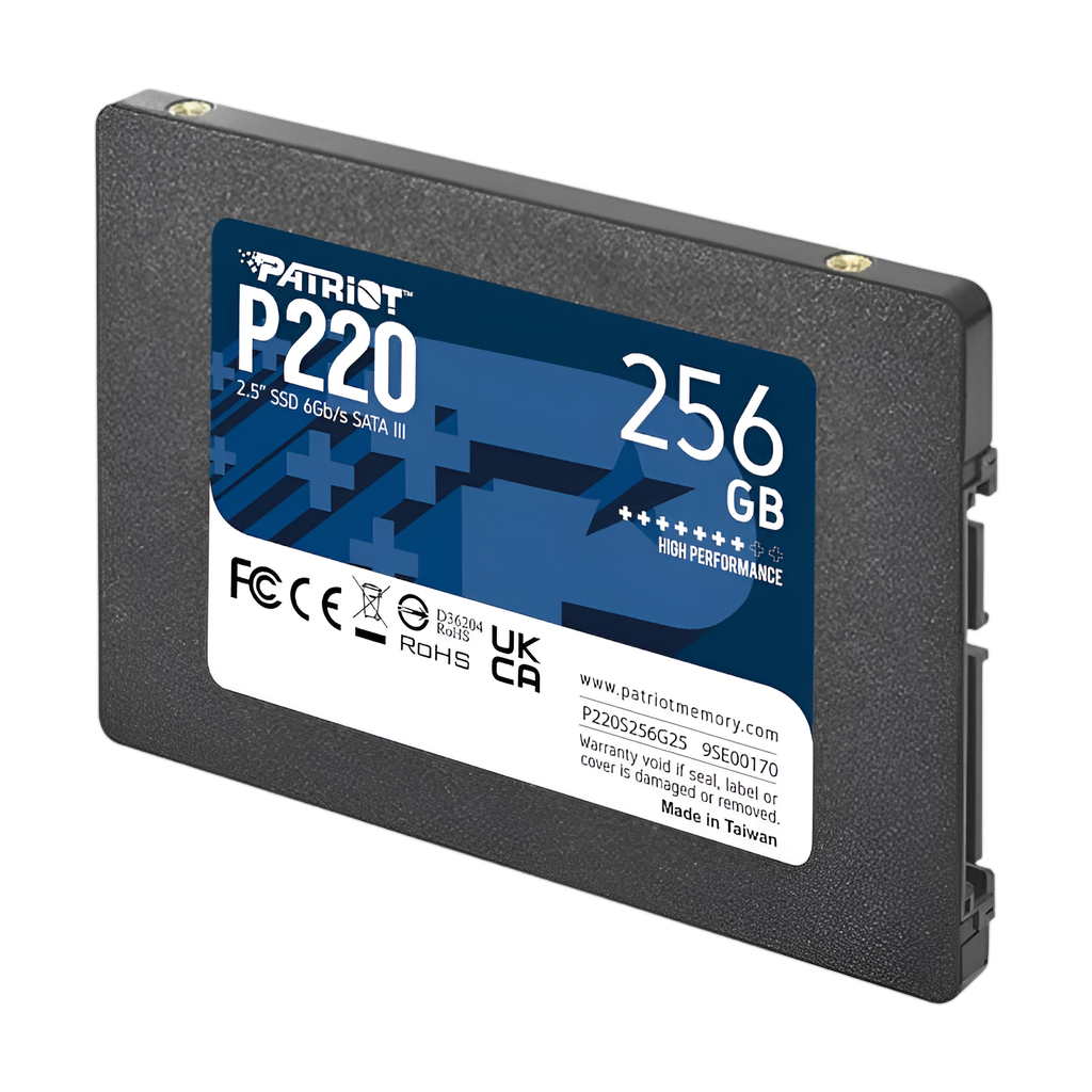 Patriot P220 256GB 2.5" SSD
