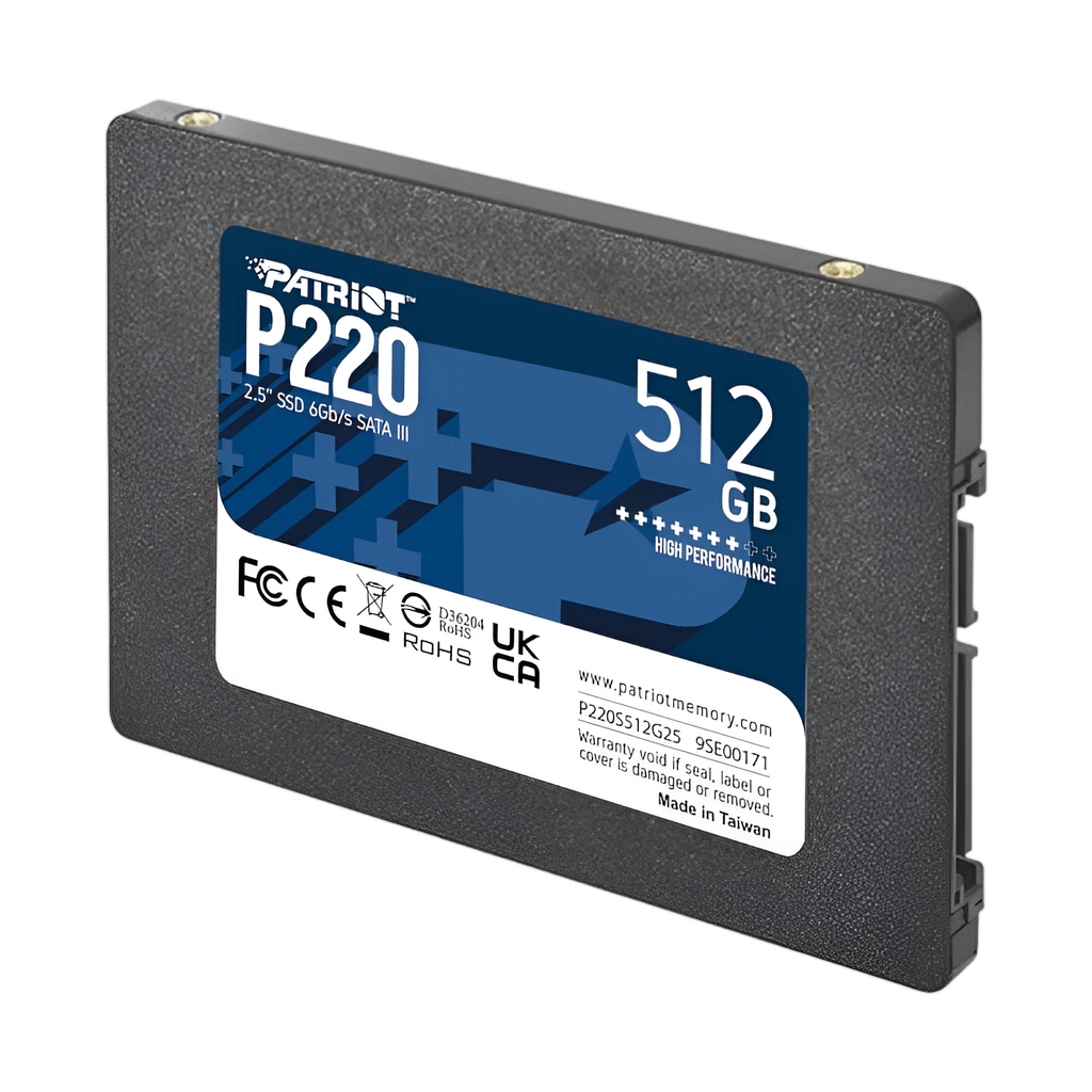 Patriot P220 512GB 2.5" SSD