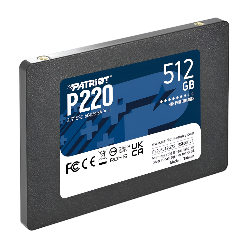 Patriot P220 512GB 2.5" SSD