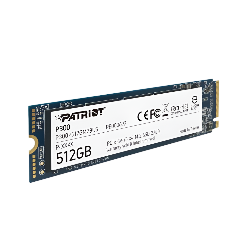 Patriot P300 512GB M.2 PCIe NVMe SSD