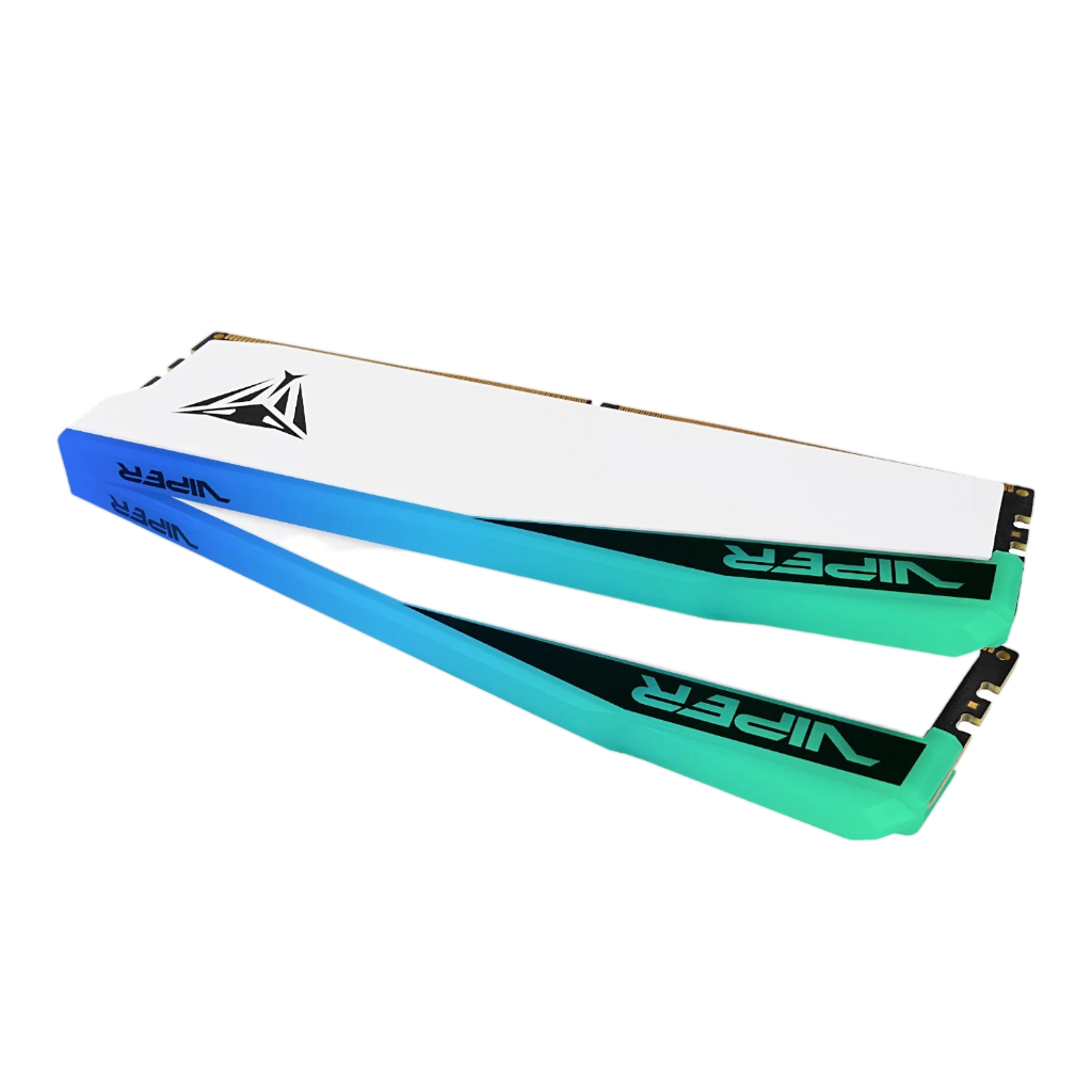 Patriot Viper Elite 5 RGB 32GB 6000MHz DDR5 Desktop Gaming Memory Kit - White
