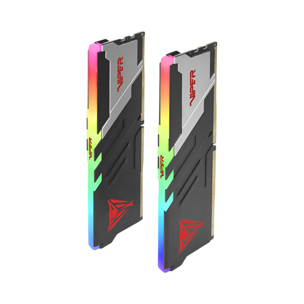 Patriot Viper Venom 32GB KIT(2x16GB) 6000MHz DDR5 Desktop Gaming Memory RGB