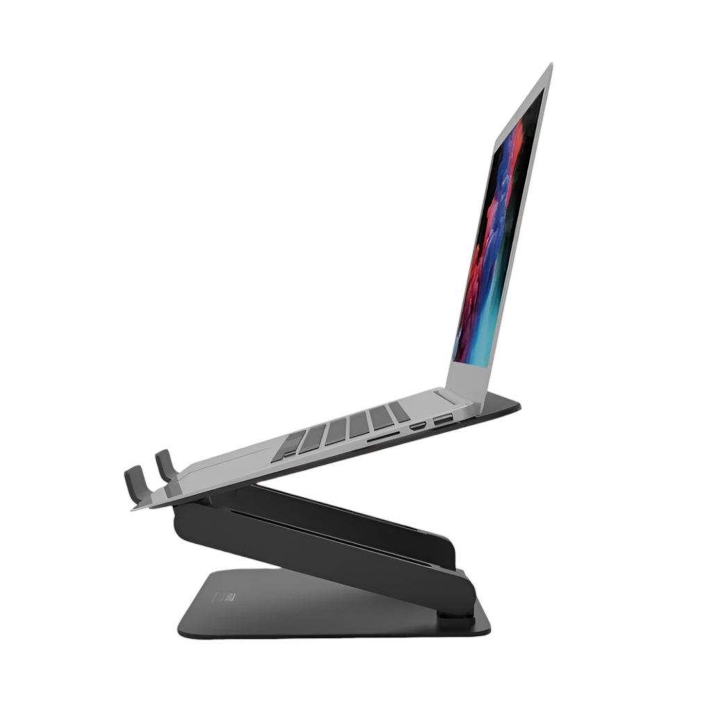 Port Connect Ergonomic Aluminium Notebook Stand