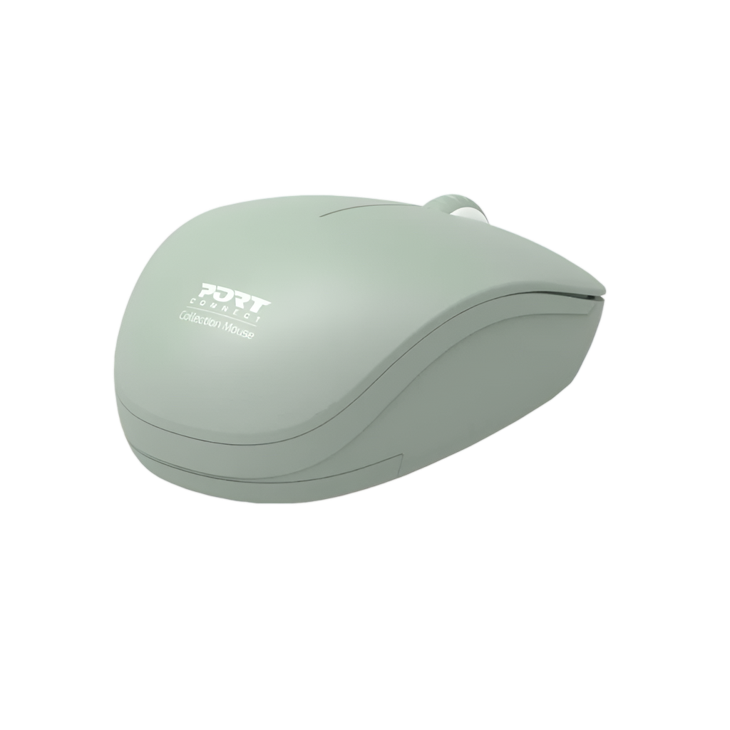 Port Connect MOUSE COLLECTION II WIRELESS Olive