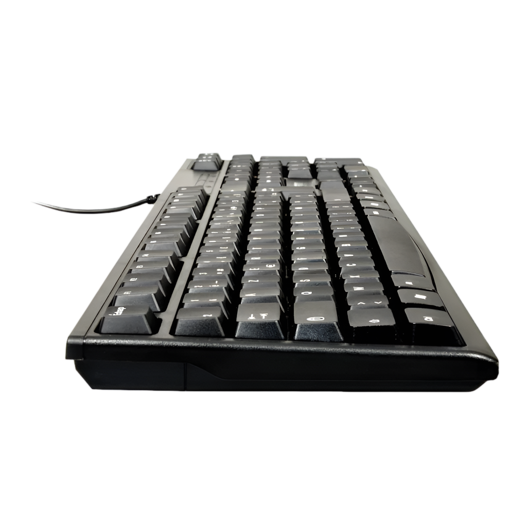 Port Connect Office Budget Wired Keyboard-Black