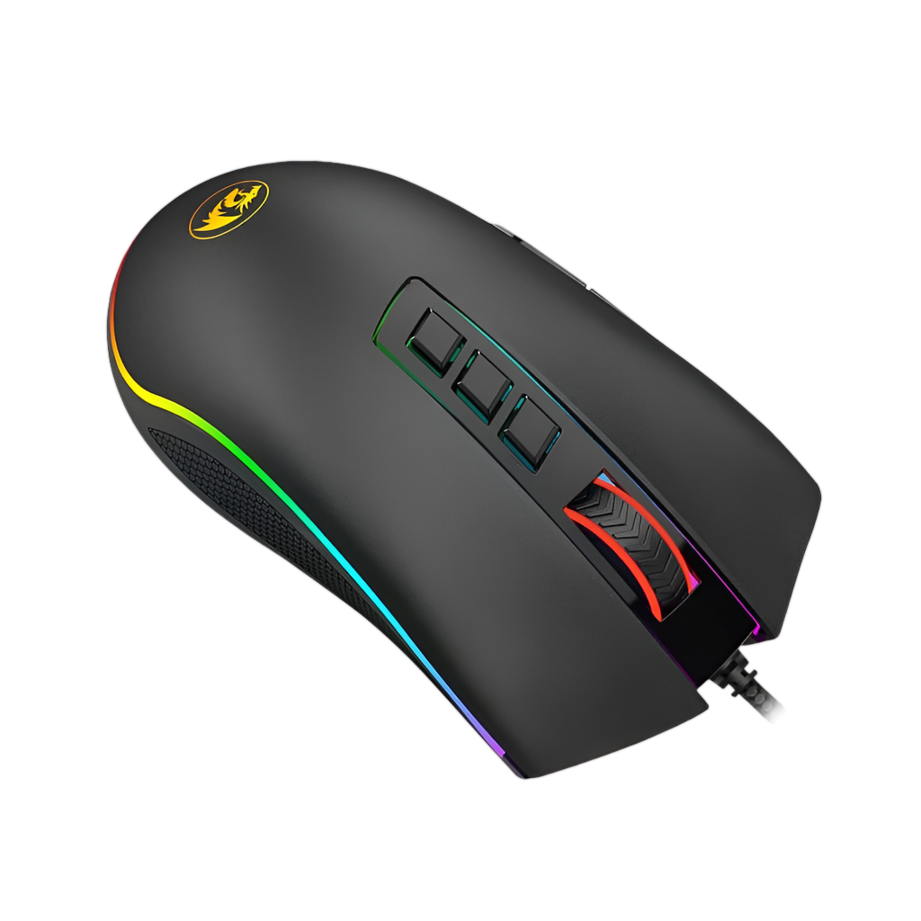 REDRAGON COBRA FPS 32000DPI RGB Gaming Mouse - Black