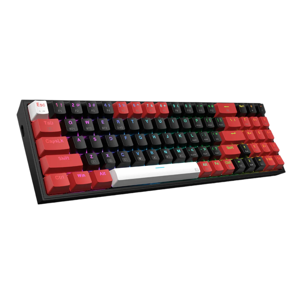REDRAGON MECHANICAL POLLUX PRO WIRELESS BT|RF GAMING KEYBOARD