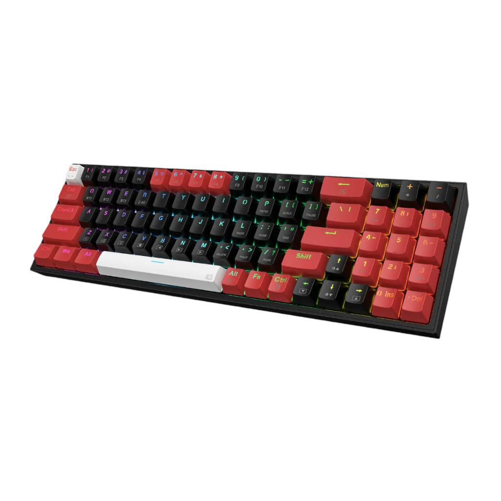 REDRAGON MECHANICAL POLLUX PRO WIRELESS BT|RF GAMING KEYBOARD